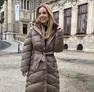 New Reby fangó – Hosszított steppelt női kabát – Innova Fashion – 6. kép
